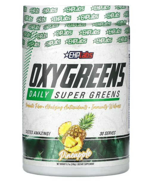 EHPlabs, OxyGreens, Daily Super Greens, Pineapple , 8.7 oz (246 g)