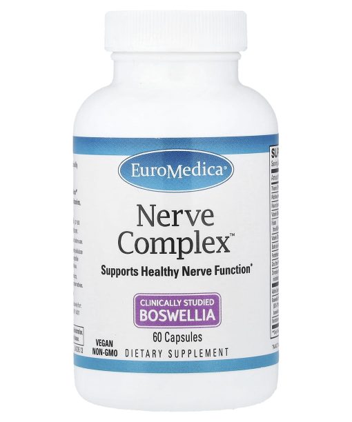 EuroMedica, Nerve Complex™, 60 Capsules
