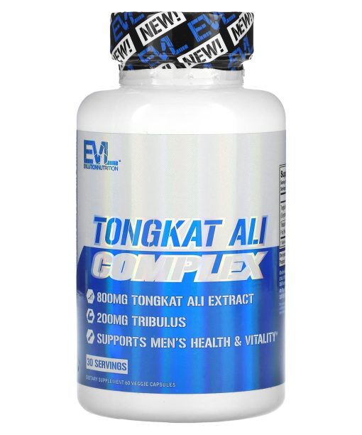 EVLution Nutrition, Tongkat Ali Complex, 60 Veggie Capsules