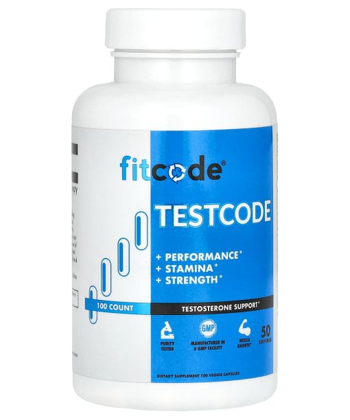fitcode, Testcode, 100 Veggie Capsules