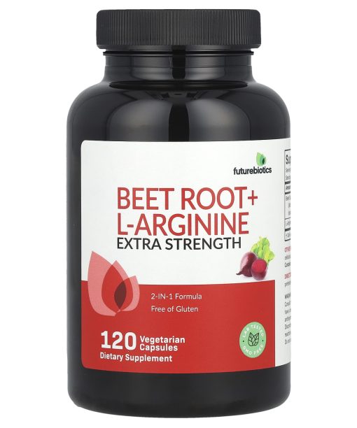 Futurebiotics, Beet Root + L-Arginine, 120 Vegetarian Capsules