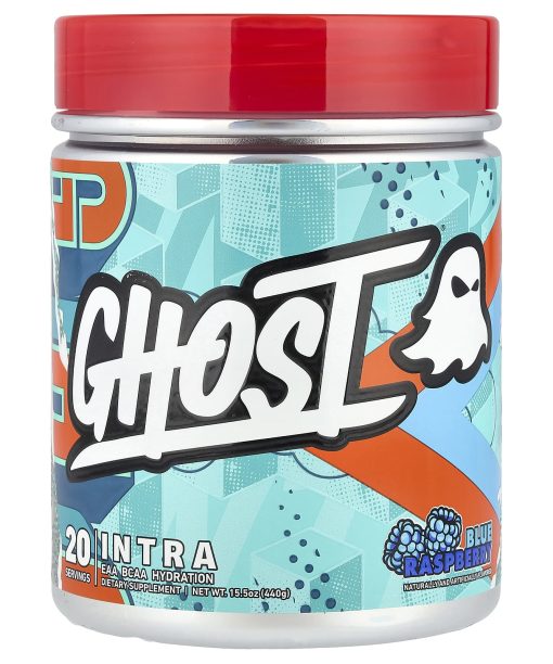 Ghost, Intra, Blue Raspberry, 15.5 oz (440 g)