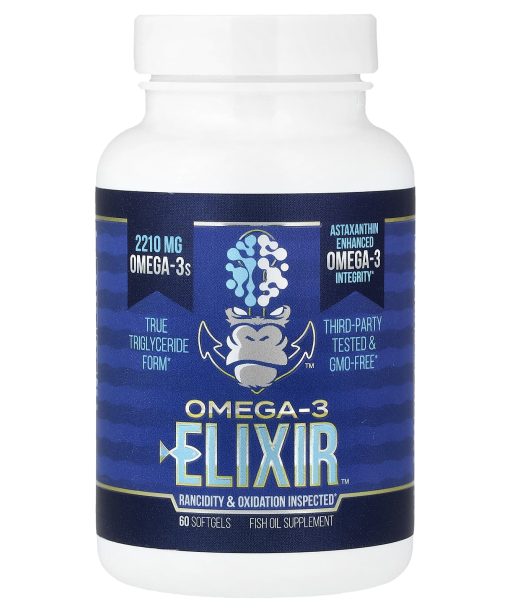 Gorilla Mind LLC, Omega-3 Elixir™, 60 Softgels