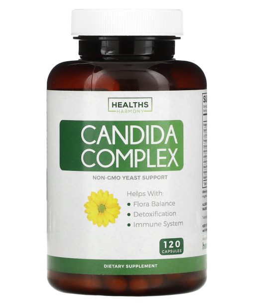 Healths Harmony, Candida Complex, 120 Capsules