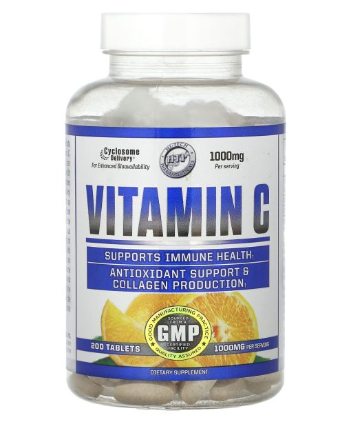 Hi Tech Pharmaceuticals, Vitamin C, 500 mg, 200 Tablets
