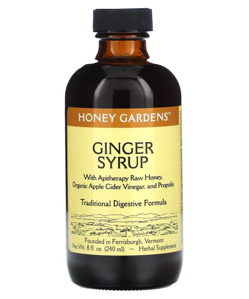 Honey Gardens, Ginger Syrup, 8 fl oz (240 ml)