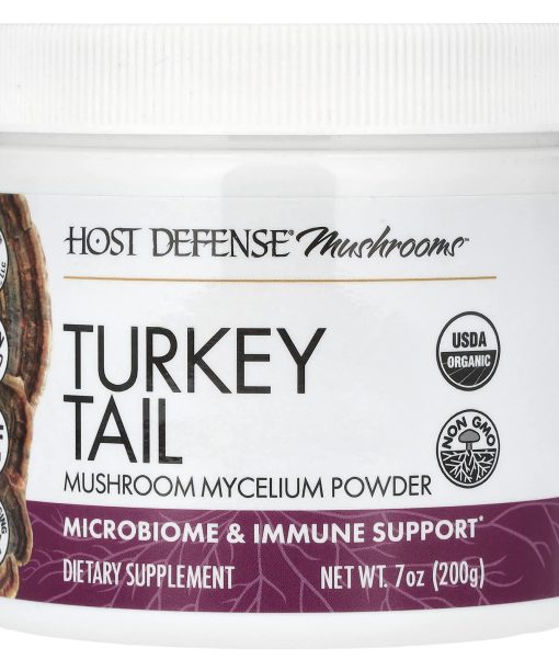 Host Defense, Mushrooms, Turkey Tail, 7 oz (200 g)