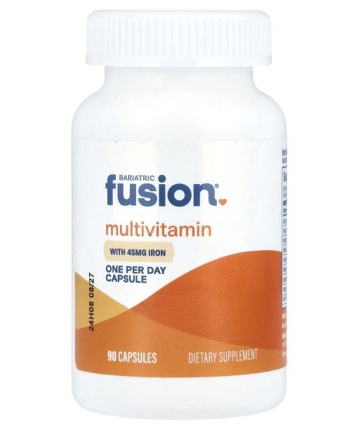 Bariatric Fusion, Multivitamin With Iron, 90 Capsules