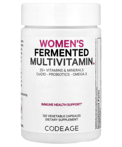 Codeage, Women's Fermented Multivitamin, 120 Vegetable Capsules