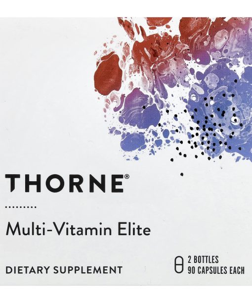 Thorne, Multi-Vitamin Elite, A.M. & P.M., 2 Bottles, 90 Capsules Each