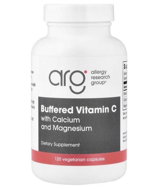 Allergy Research Group, Buffered Vitamin C with Calcium and Magnesium, 120 Vegetarian Capsules