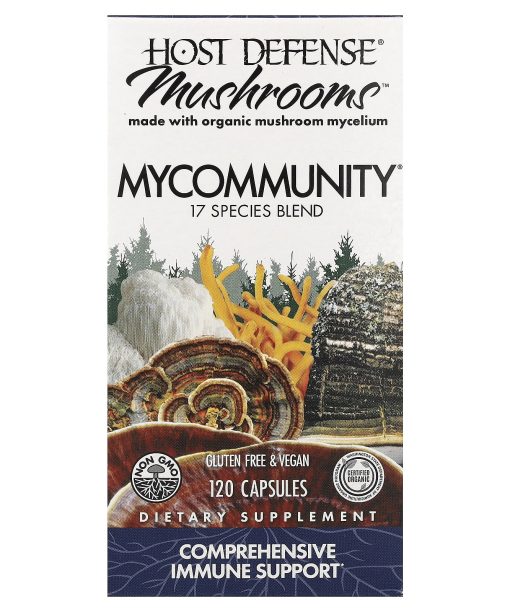 Host Defense, Mushrooms™, MyCommunity®, 120  Capsules