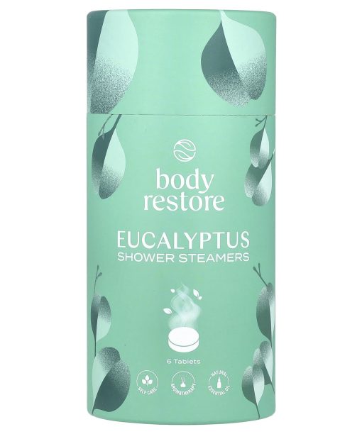 Body Restore, Shower Steamers, Eucalyptus, 6 Tablets, 5.3 oz