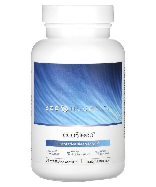 Econugenics, ecoSleep, Restorative Sleep Repair, 60 Vegetarian Capsules