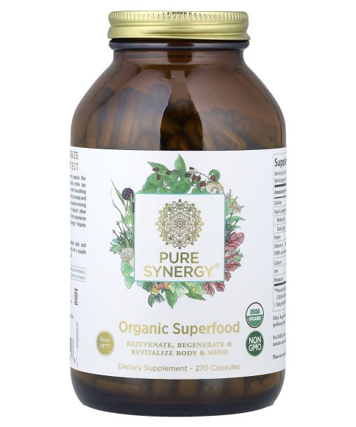 Pure Synergy, Organic Superfood, 270 Capsules