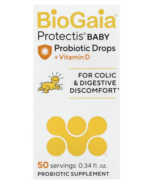 BioGaia, Protectis® Baby, Probiotic Drops with Vitamin D, 0.34 fl oz (10 ml)