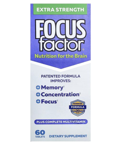 Focus Factor, Nutrition For The Brain, 60 Tablets