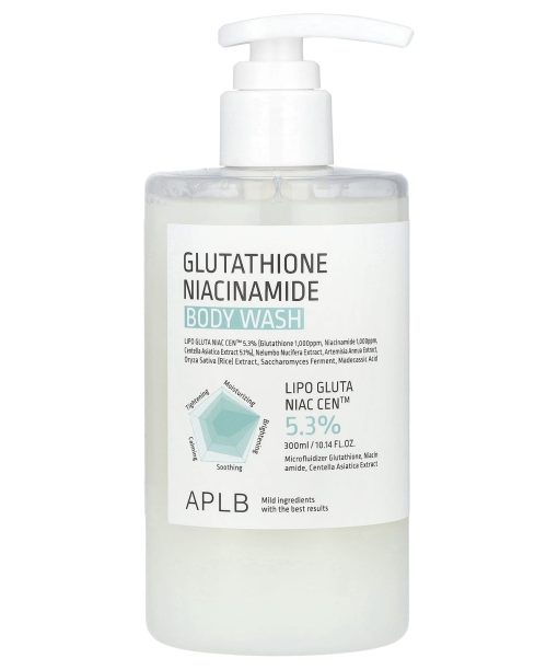 APLB, Glutathione Niacinamide, Body Wash, 10.14 fl oz (300 ml)
