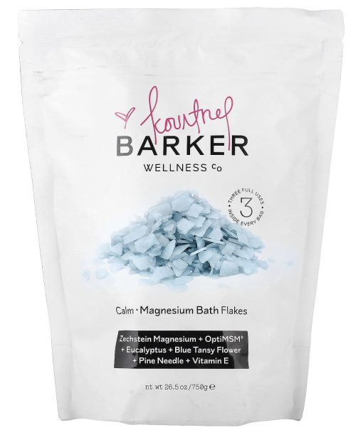 Barker Wellness Co, Calm, Magnesium Bath Flakes, 26.5 oz (750 g)