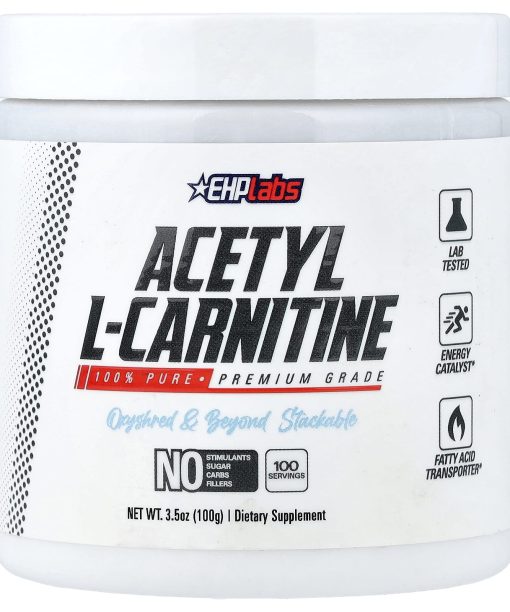 EHPlabs, Acetyl L-Carnitine, 3.5 oz (100 g)