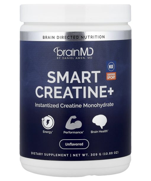BrainMD, Smart Creatine+, Unflavored, 10.89 oz (309 g)
