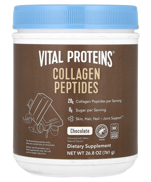 Vital Proteins, Collagen Peptides, Chocolate, 26.8 oz (761 g)