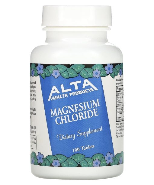 Alta Health, Magnesium Chloride, 100 Tablets