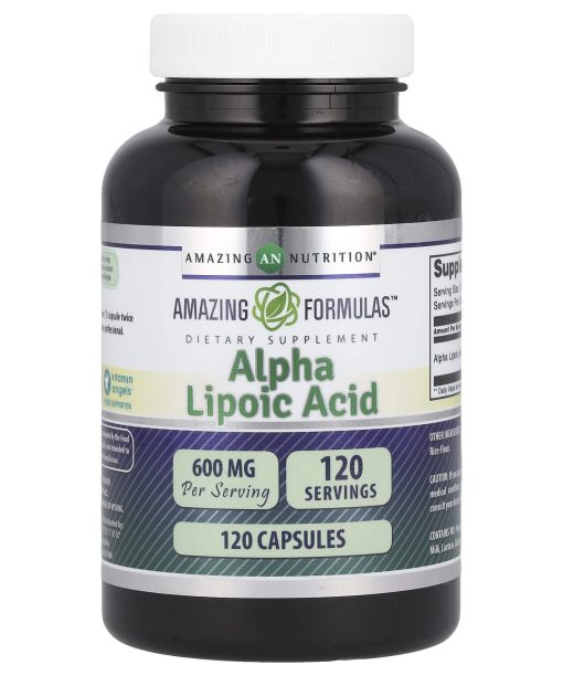 Amazing Nutrition, Alpha Lipoic Acid, 600 mg, 120 Capsules
