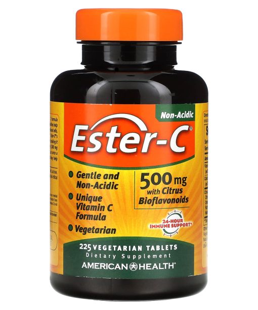 American Health, Ester-C® with Citrus Bioflavonoids, 225 Vegetarian Tablets
