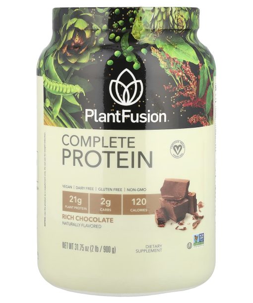 PlantFusion, Complete Protein, Rich Chocolate, 2 lb (900 g)