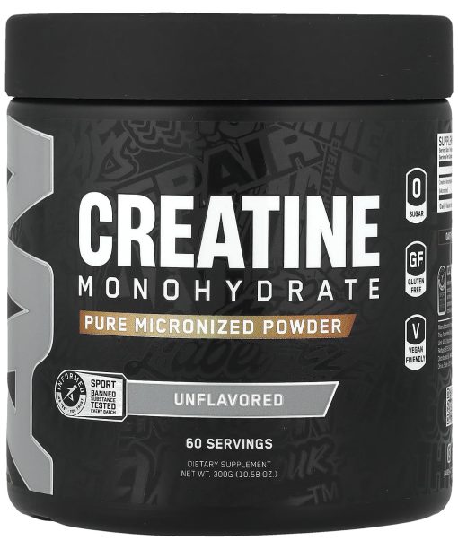 ABE, Creatine Monohydrate, Pure Micronized Powder, Unflavored, 10.58 oz (300 g)