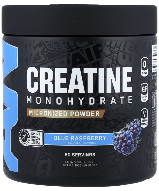 ABE, Creatine Monohydrate, Micronized Powder, Blue Raspberry, 10.58 oz (300 g)