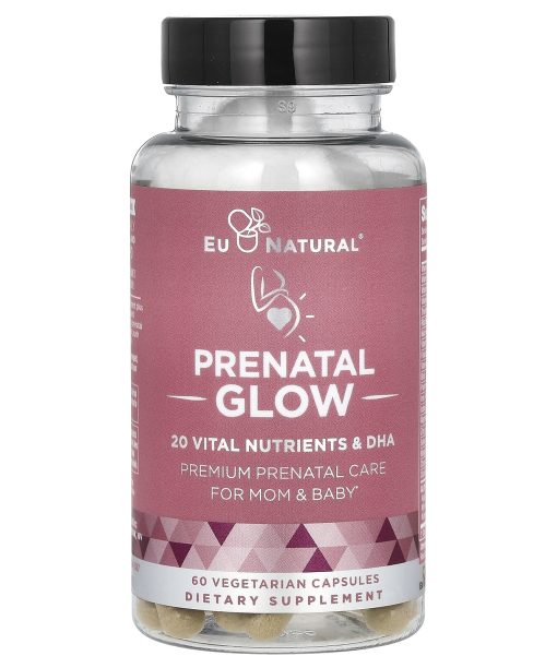 Eu Natural, Prenatal Glow, 60 Vegetarian Capsules
