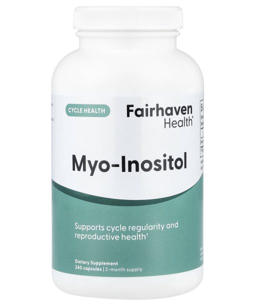 Fairhaven Health, Myo-Inositol, 240 Capsules (500 mg per Capsule)
