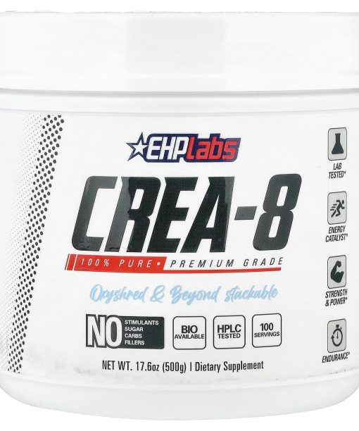 EHPlabs, Crea-8, 17.6 oz (500 g)
