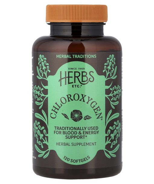 Herbs Etc., ChlorOxygen®, 120 Softgels