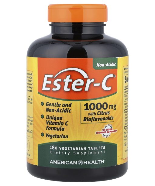 American Health, Ester-C® with Citrus Bioflavonoids, 180 Vegetarian Tablets