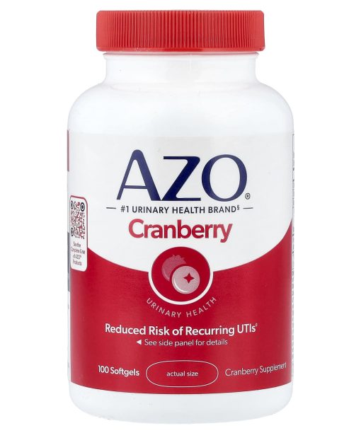 AZO, Cranberry, Urinary Health, 100 Softgels