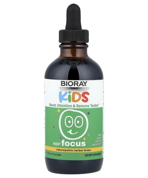 Bioray, Kids, NDF® Focus, Citrus, 4 fl oz (118 ml)