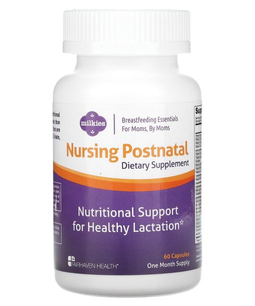 Fairhaven Health, Milkies, Nursing Postnatal , 60 Capsules