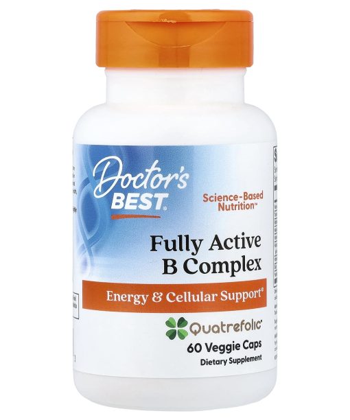 Doctor's Best, Fully Active B Complex, 60 Veggie Caps