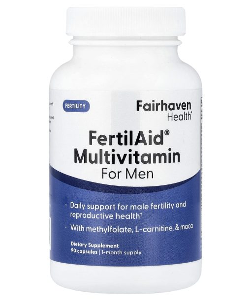 Fairhaven Health, FertilAid® Multivitamin for Men, 90 Capsules