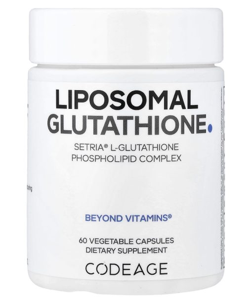 Codeage, Liposomal, Glutathione, 60 Vegetable Capsules