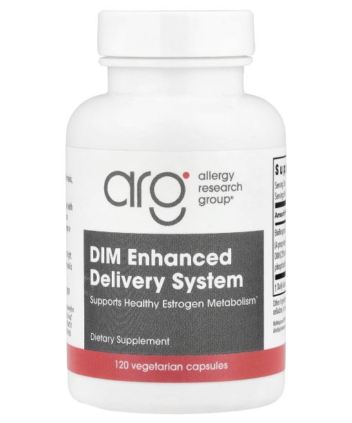 Allergy Research Group, DIM Enhanced Delivery System, 120 Vegetarian Capsules