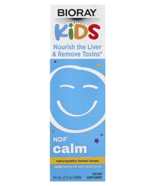 Bioray, Kids, NDF® Calm, Vanilla, 2 fl oz (60 ml)