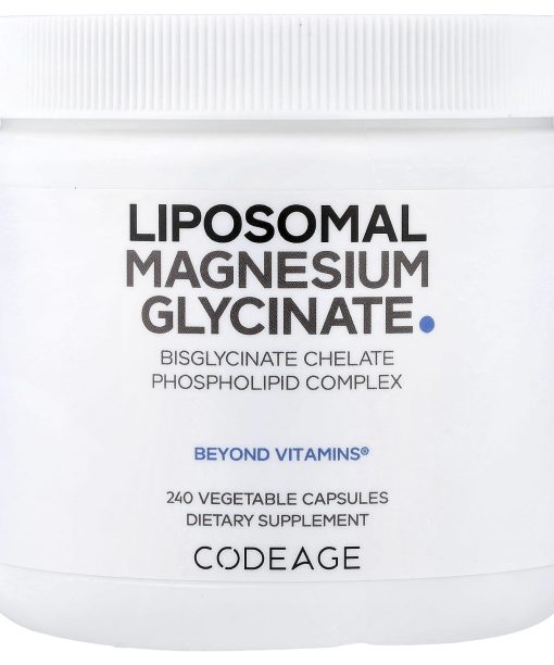 Codeage, Liposomal Magnesium Glycinate, 240 Vegetable Capsules