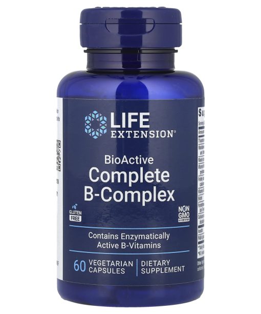 Life Extension, BioActive Complete B-Complex, 60 Vegetarian Capsules