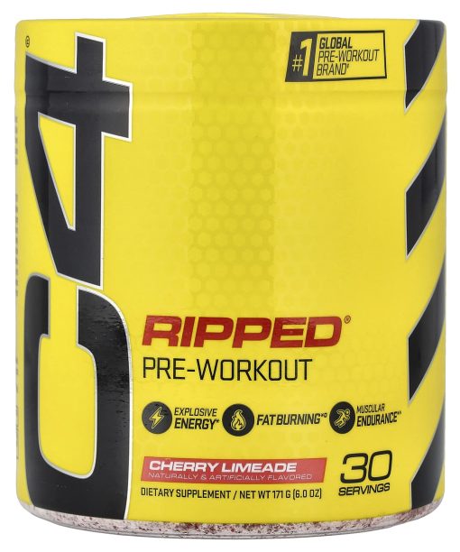 Cellucor, C4 Ripped, Pre-Workout, Cherry Limeade, 6 oz (171 g)