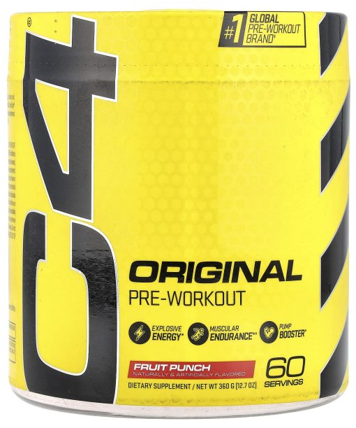 Cellucor, C4 Original, Pre-Workout, Fruit Punch, 12.7 oz (360 g)