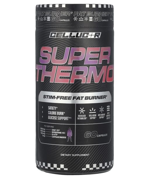 Cellucor, Super Thermo™ Stim-Free Fat Burner, 60 Capsules